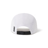 0813. Tetra-Lite® Vented Hat - White/Silver "Wings"