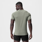 0919. Supima® Fitted Tee - Sage