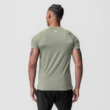 0918. AeroSilver® Fitted Tee - Sage