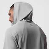 0943. Performance Fleece Zip Hoodie - Slate Grey