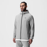 0943. Performance Fleece Zip Hoodie - Slate Grey