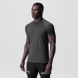 0839. 3D-Lite® 2.0 Lycra® Fitted Tee - Space Grey "OTWR"