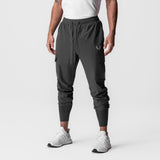 0825. Tetra-Lite® Cargo High Rib Jogger - Space Grey "Reflective"