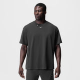 0797. Tech Essential™ Relaxed Tee - Space Grey/White "OTWR"