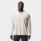 0851. Tech Essential™ Relaxed Long Sleeve - Stone/Black "OTWR"