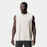 0807. Tech Essential™ Relaxed Cutoff - Stone/White "Brush Wings/ASRV"