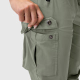 W032. Tetra-Lite® Cargo High Rib Jogger - Sage