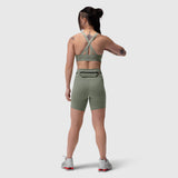 W029. Lycra® 3-in-1 Biker Short - Sage