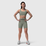 W029. Lycra® 3-in-1 Biker Short - Sage