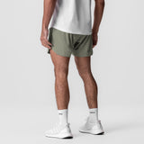 0751. Tetra-Lite® 5" Linerless Short - Sage "Black Wings"