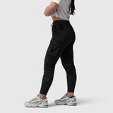 W032. Tetra-Lite® Cargo High Rib Jogger - Black