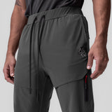 0690. Tetra-Lite® Tech High Rib Jogger - Space Grey "Cyber"