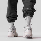 0655. Tech-Terry™ Oversized Sweats - Space Grey "Emblem"