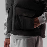0859. Ripstop Insulated Puffer Gilet - Space Grey