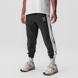 0796. Ripstop Oversized Track Pant - Space Grey