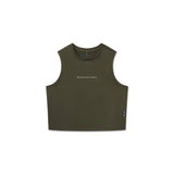W020. AeroSilver® Tank Top - Olive "RP"