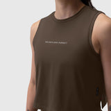 W020. AeroSilver® Tank Top - Dark Earth "RP"