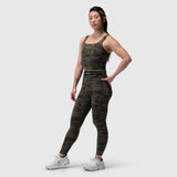 W030. Lycra® 3-in-1 Legging - Dark Camo