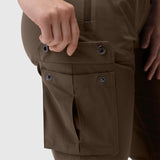 W032. Tetra-Lite® Cargo High Rib Jogger - Dark Earth