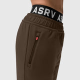 W034. Sorona® Terry Straight Leg Sweats - Dark Earth