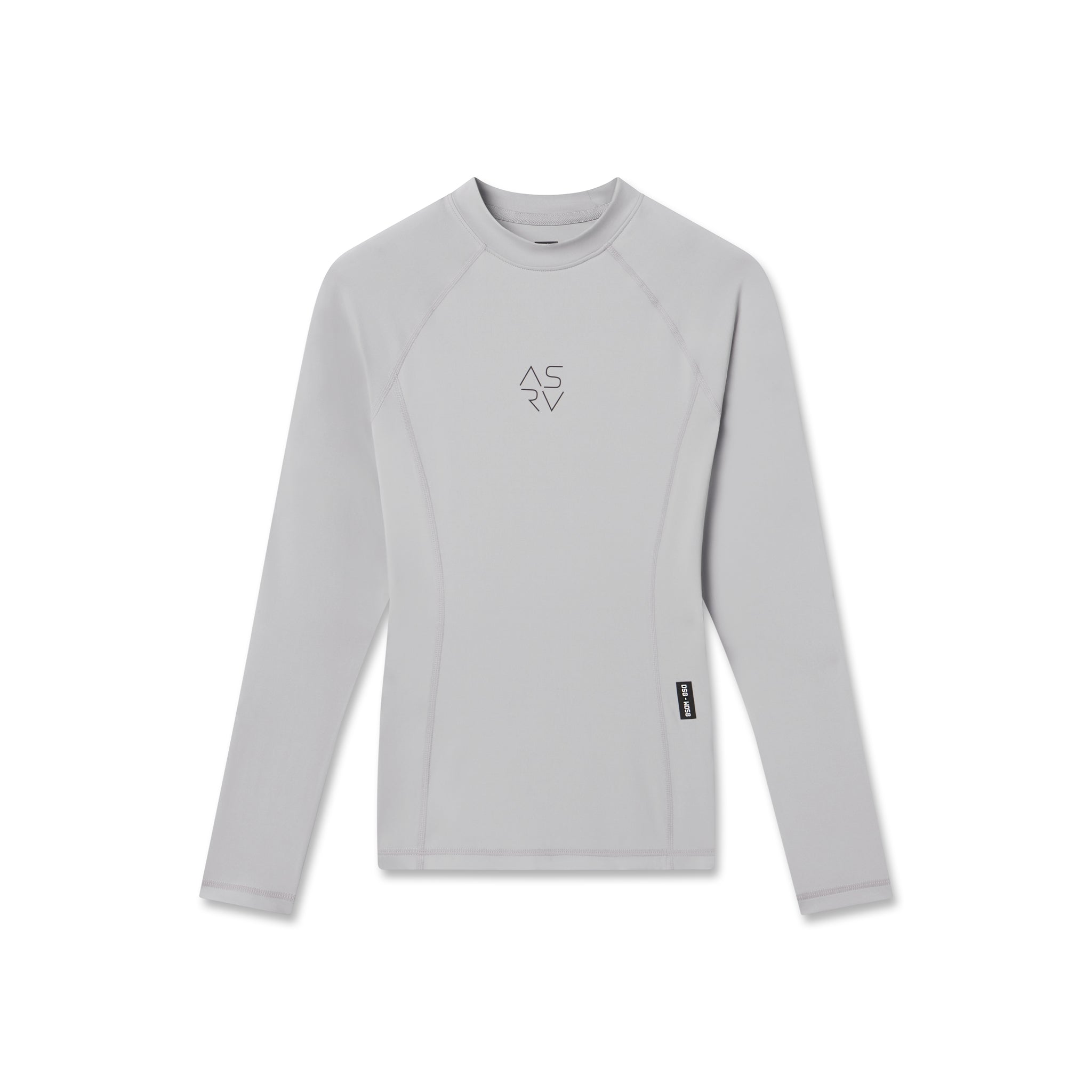 flatlay LYCRA® ADAPTIV Baselayer Longsleeve in slate grey, front view