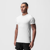 0918. AeroSilver® Fitted Tee - White