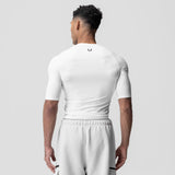 1027. WarpFlexx-Lite® Half-Sleeve Baselayer - White