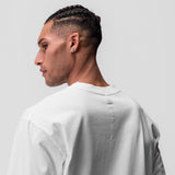 0851. Tech Essential™ Relaxed Long Sleeve - White