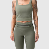 W030. Lycra® 3-in-1 Legging - Sage
