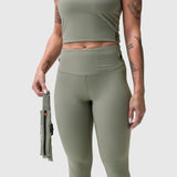 W030. Lycra® 3-in-1 Legging - Sage