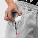 W036. Ripstop Relaxed Track Pant - Slate Grey