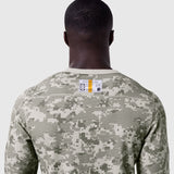 1112. Waffle Knit Longsleeve - Digital Camo