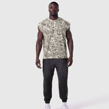 1115. Tech Essential™ Cap Shoulder Cutoff - Digital Camo