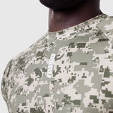0660. AeroSilver® Established Tee - Digital Camo "Blade"