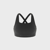 W039. Lycra® Hybrid Sports Bra - Sage