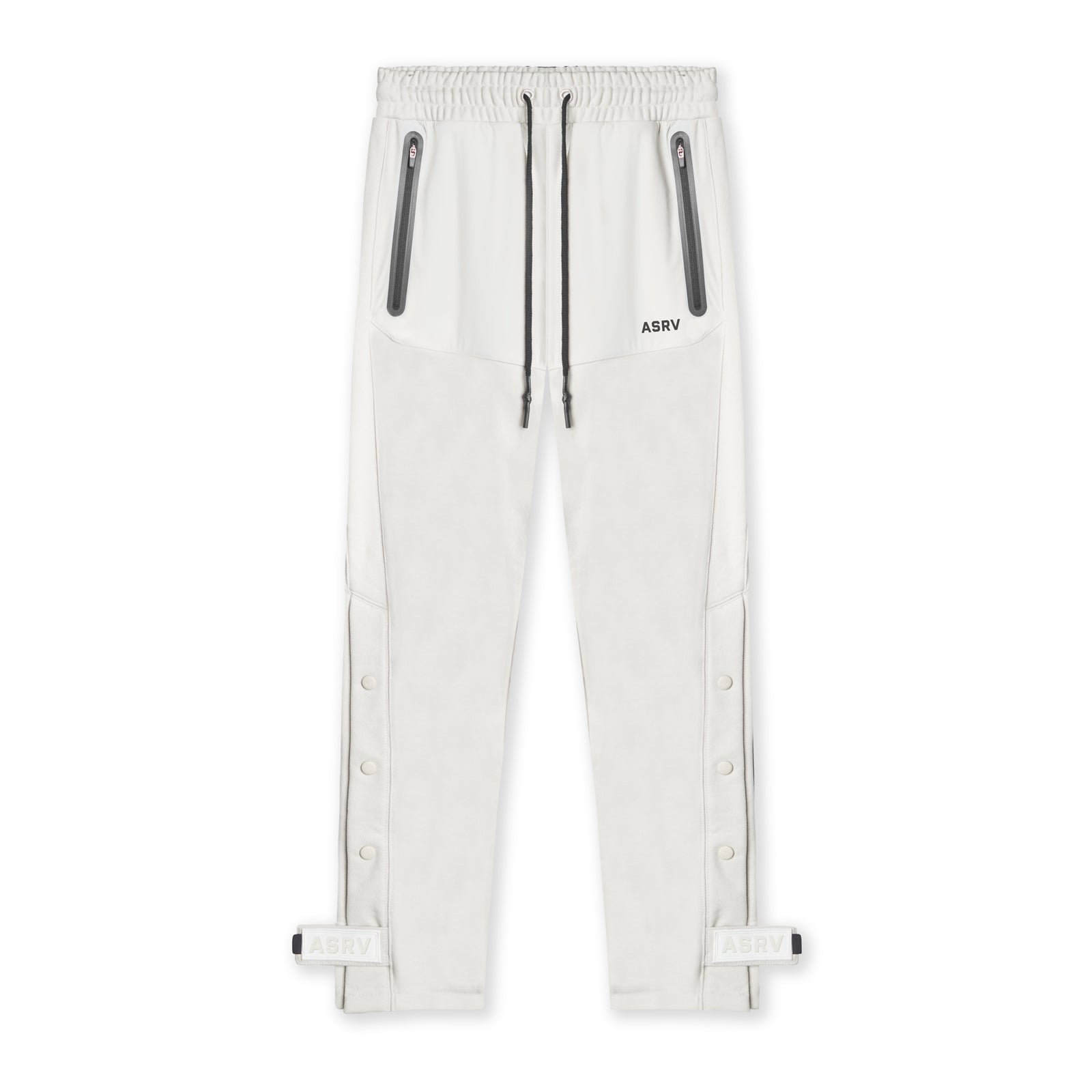 0625. French Terry Technical Snap Jogger - Stone