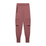 0654. Tech-Terry™ Cargo High Rib Jogger - Red Earth