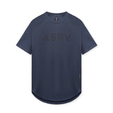 0660. AeroSilver® Established Tee - Navy "ASRV"