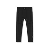 0747. WarpFlexx® Side Pocket 3/4-Length Legging - Black
