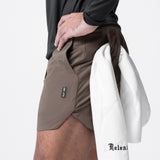 0751. Tetra-Lite® 5" Linerless Short - Deep Taupe "Classic"