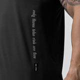 0754. AeroSilver® Training Singlet - Black "OTWR"