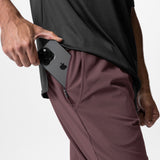 0494. Ultralight Track Pant - Plum