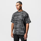 0514. CottonPlus™ Oversized Tee - Black Camo
