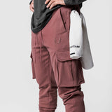 0654. Tech-Terry™ Cargo High Rib Jogger - Red Earth