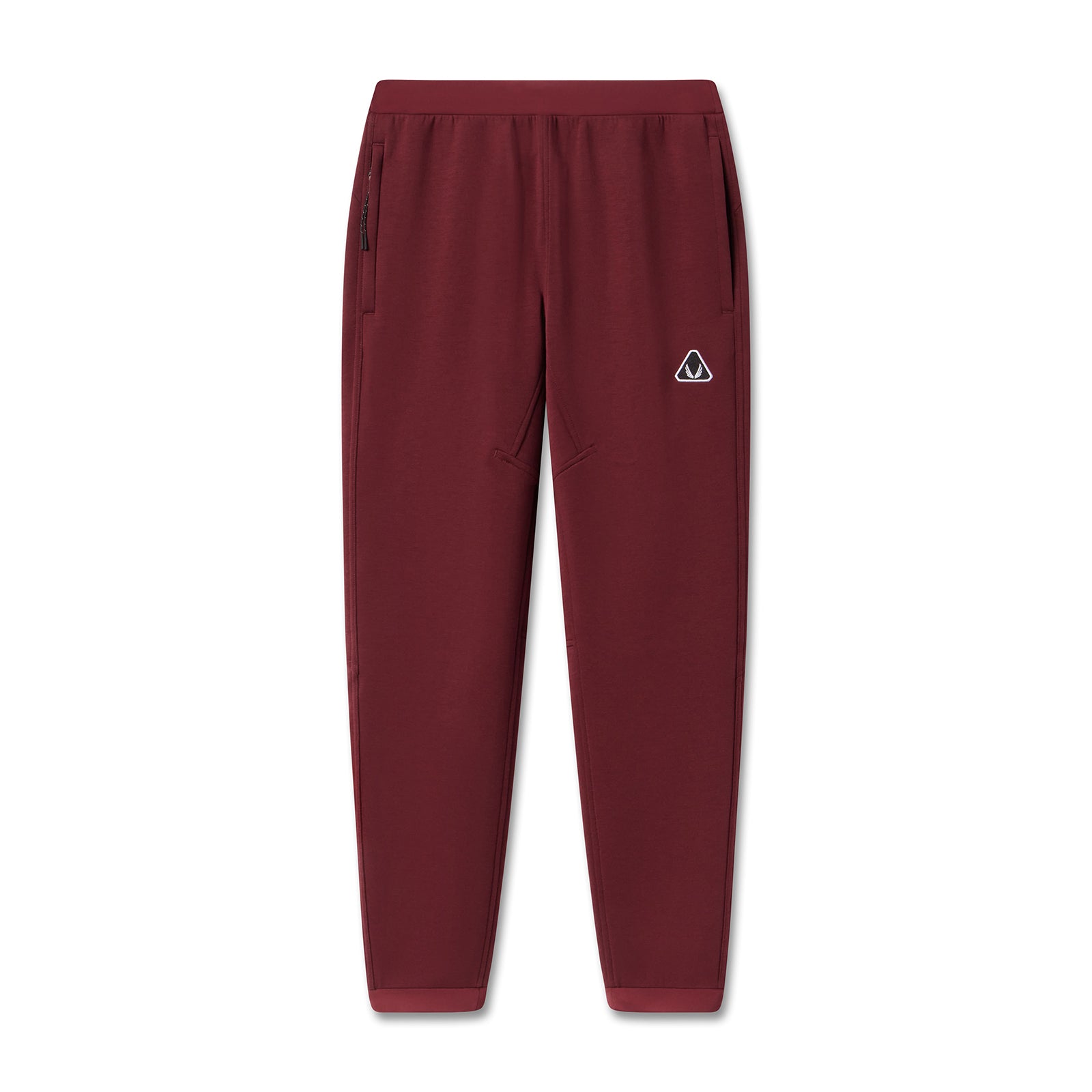 Dri-Core Training Jogger in crimson, front view