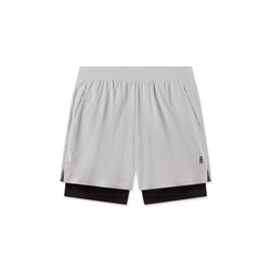1028. Aerotex™ Bonded 7" Liner Short - Slate Grey