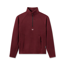 1021. Dri-Core™ Quarter Zip - Crimson