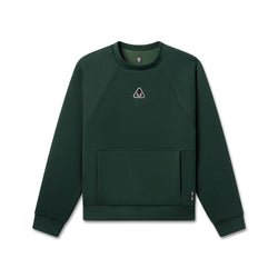 1020. Dri-Core™ Oversized Crewneck - Forest Green