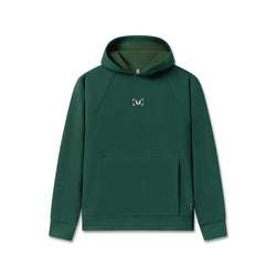 1019. Deltapeak® Oversized Hoodie - Forest Green