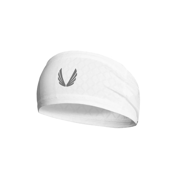 0629. ASRV x Outlast® Phase Change Headband - White "Reflective Wings"